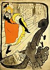 Jane Avril by Henri de Toulouse-Lautrec